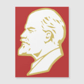 Lenin, USSR, CCCP, Soviet Union, Communism Magneteinladung (Vorderseite)