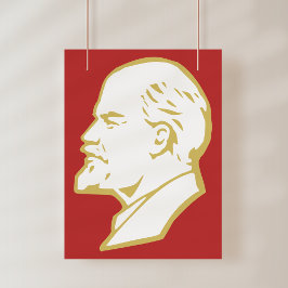 Lenin, USSR, CCCP, Soviet Union, Communism Poster
