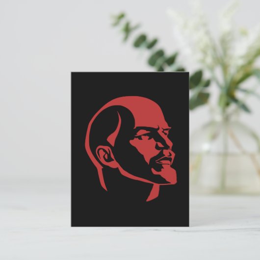 Lenin, USSR, CCCP, Soviet Union, Communism Postkarte (Stehend Vorderseite)