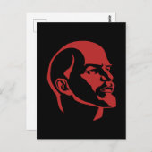 Lenin, USSR, CCCP, Soviet Union, Communism Postkarte (Vorne/Hinten)