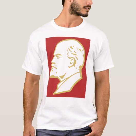 Lenin, USSR, CCCP, Soviet Union, Communism T-Shirt (Vorderseite)