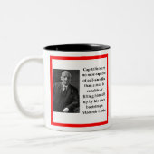 Lenin Zweifarbige Tasse (Links)