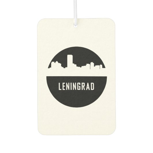 Leningrad Autolufterfrischer (Vorderseite)