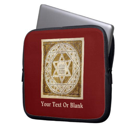 Leningrad Codex Laptopschutzhülle (Vorderseite Links)