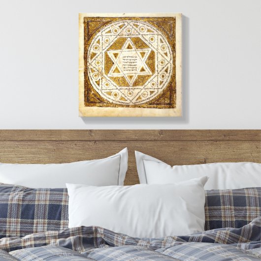 Leningrad Codex Leinwanddruck (Insitu (Schlafzimmer))