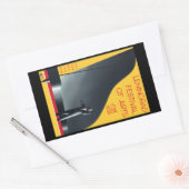 Leningrad Festival of the Arts Rechteckiger Aufkleber (Umschlag)