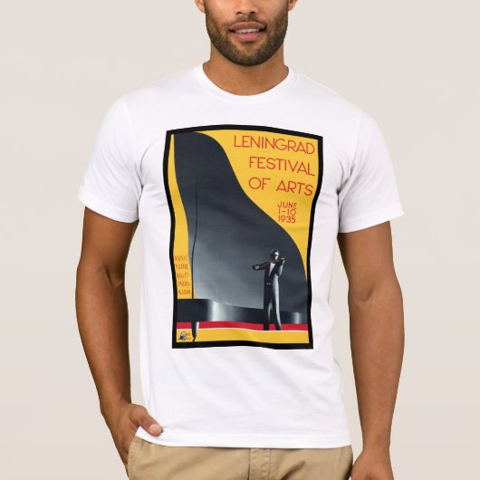 Leningrad Festival of the Arts T-Shirt (Vorderseite)