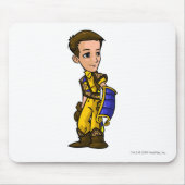 Lenkbar-verlorener Wüsten-Personal-Spieler Mousepad (Vorne)