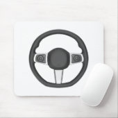 Lenkrad aus Autoleder Mousepad (Mit Mouse)