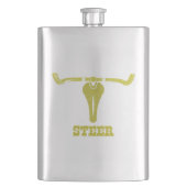 Lenkrad (Fahrrad) Flachmann (Vorderseite)