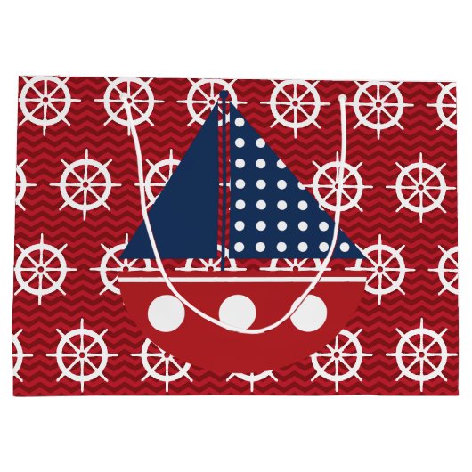 Lenkrad Große Geschenktüte (Rückseite)