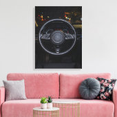 Lenkrad Leinwanddruck (Insitu (Wohnzimmer))