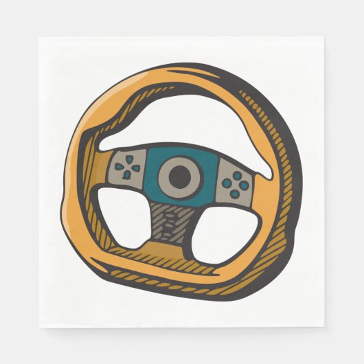 Lenkrad Serviette (Vorderseite)