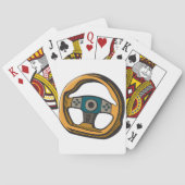Lenkrad Spielkarten (Rückseite)