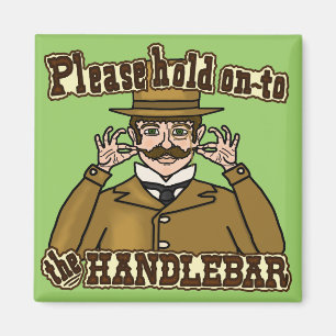 Lenkstangen-Schnurrbart-Herr Magnet
