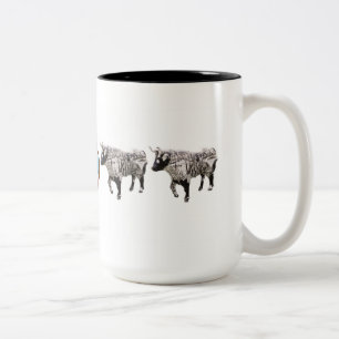 ""Lenni Lenapi" - unsere gebürtigen Bewohner" 15 Zweifarbige Tasse