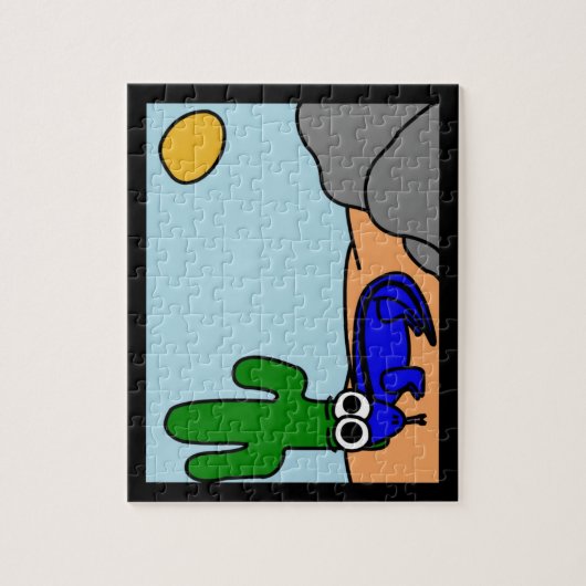 Lennie Lizard Puzzle (Vertikal)