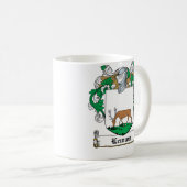 Lennon Familienwappen Kaffeetasse (VorderseiteRechts)