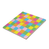 Lennon-Mauer-Fahne mit kong-Protestsymbol Fliese (Seite)