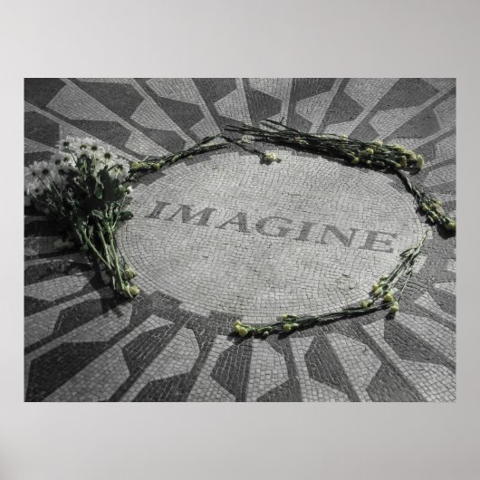 Lennon Memorial Poster (Vorne)