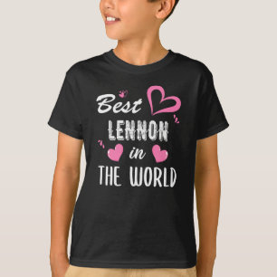 Lennon Name, Best Lennon in der Welt T-Shirt