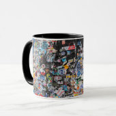 Lennon Wall Foto Tasse (Vorderseite Links)