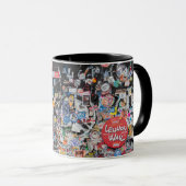 Lennon Wall Foto Tasse (VorderseiteRechts)