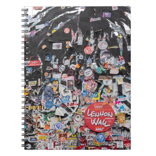 Lennon Wall Notizblock (Vorderseite)