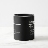 Lennox Boy Name Definition Personalized Mug Tasse (Zentrum)