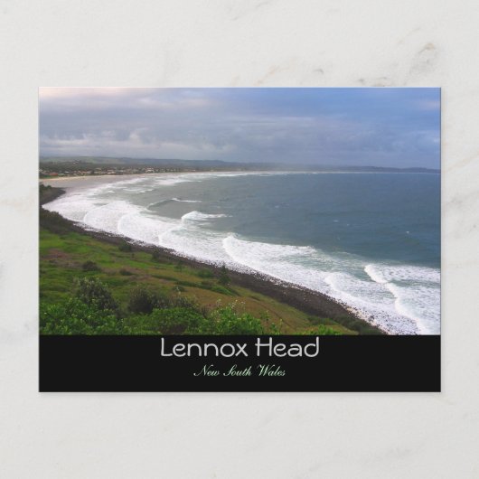 Lennox Head Postkarte (Vorderseite)