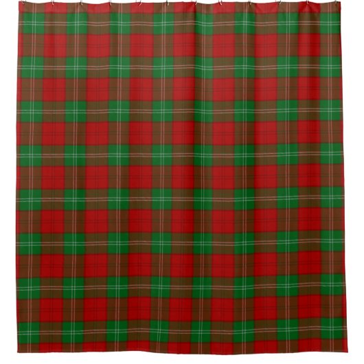 Lennox Tartan Duschvorhang (Vorderseite)
