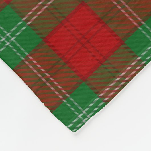 Lennox Tartan Fleecedecke (Ecke)