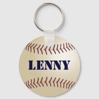 Lenny Baseball Keychain von 369MyName Schlüsselanhänger