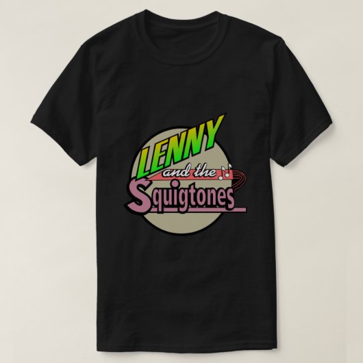 Lenny und der Squigtones Classic T - Shirt (Design vorne)