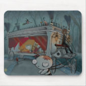 Lenore: Bestattungswagen Mousepad (Vorne)