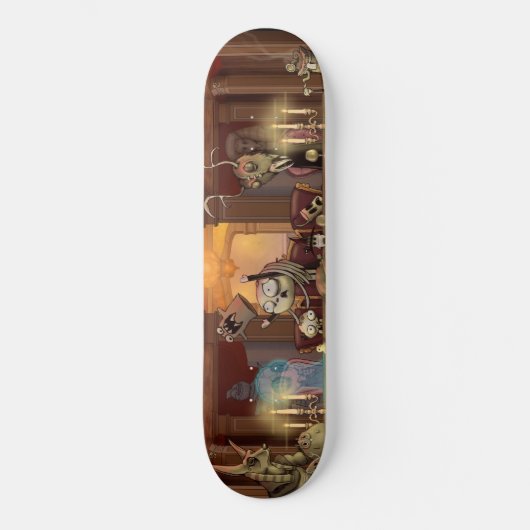 Lenore: Das letzte Abendessen Skateboard (Vorderseite)