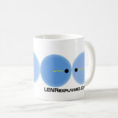 LENR Hydroton Schale - vier Kerne Kaffeetasse (VorderseiteRechts)