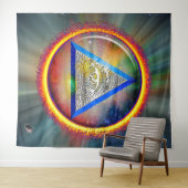 Lens Of Providence Wandteppich (Beispiel (Horizontal))