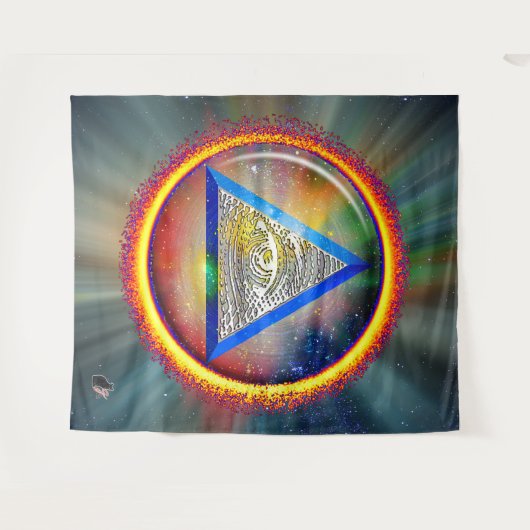 Lens Of Providence Wandteppich (Vorderseite (Horizontal))