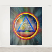 Lens Of Providence Wandteppich (Vorderseite)