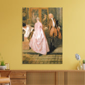 L'Enseie de Gersaint, 1720 Leinwanddruck (Insitu (Wohnzimmer))