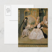 L'Enseie de Gersaint, 1720 Postkarte (Vorne/Hinten)