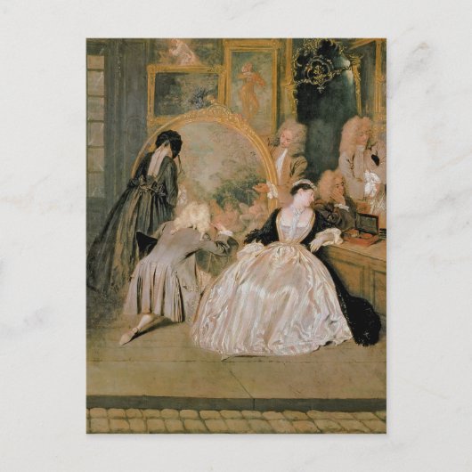 L'Enseie de Gersaint, 1720 Postkarte (Vorderseite)