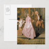 L'Enseie de Gersaint, 1720 Postkarte (Vorne/Hinten)