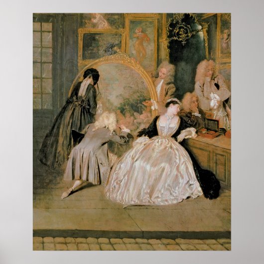 L'Enseigne de Gersaint, 1720 Poster (Vorne)