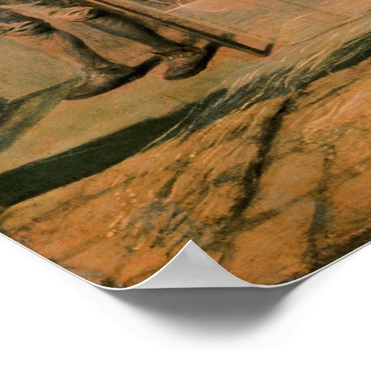 L'Enseigne de Gersaint, 1720 Poster (Ecke)