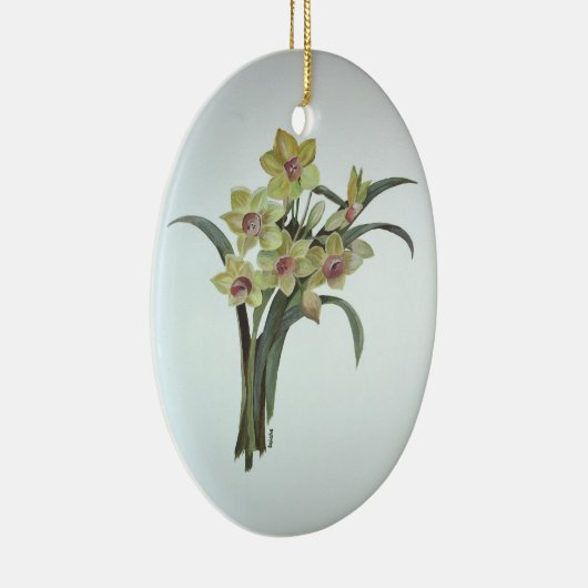 Lent Lily Keramikornament (Rechts)