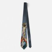 Lent Sunday Crucifixe of Christ Neck Tie Krawatte (Vorderseite)