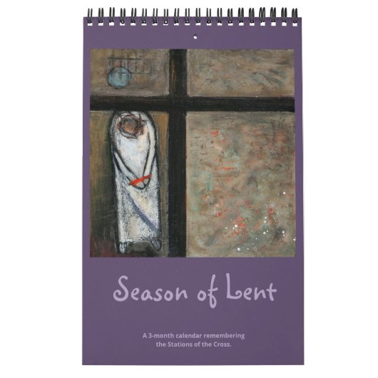 Lenten 3-monatiger Saisonkalender Kalender (Titelbild)