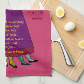 Lenten griechisches Volkskunst Kyra Sarakosti Tuch (Viertel Falte)